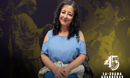 “El teatro es un espacio para sostener la vida”: Juana Guarderas, 45 años sobre las tablas